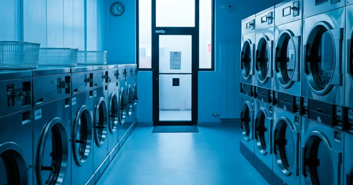 Blue Laundromat